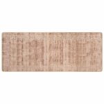 vidaXL Behúň MARSA Biely 80 x 200 cm Polyester a PVC – Obrázok 2