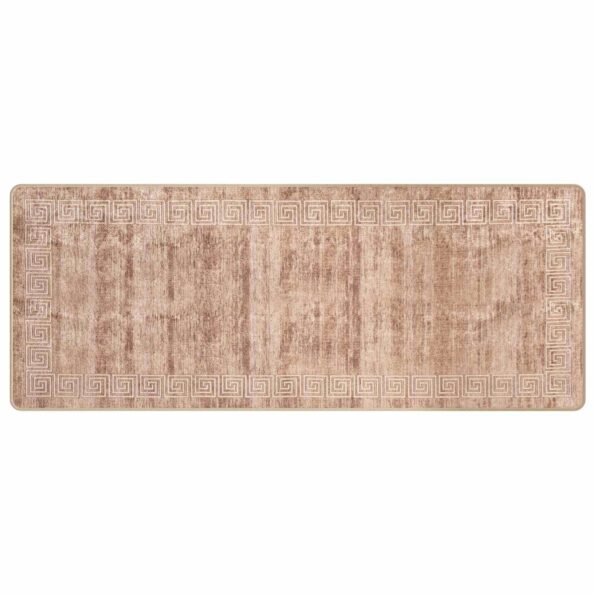 vidaXL Behúň MARSA Biely 80 x 200 cm Polyester a PVC – Obrázok 2
