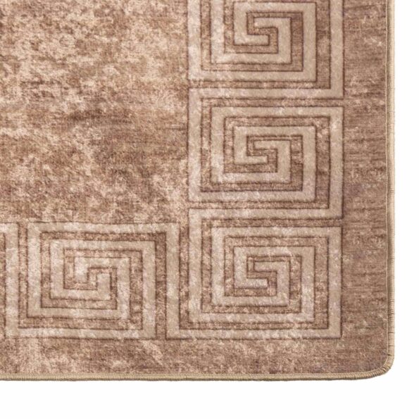 vidaXL Behúň MARSA Biely 80 x 200 cm Polyester a PVC – Obrázok 5