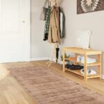 vidaXL Behúň MARSA Biely 80 x 350 cm Polyester a PVC