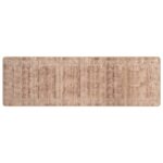 vidaXL Behúň MARSA Biely 80 x 350 cm Polyester a PVC – Obrázok 2