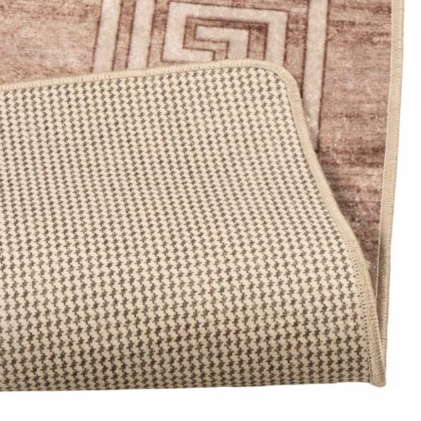 vidaXL Behúň MARSA Biely 100 x 400 cm Polyester a PVC – Obrázok 4