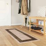 vidaXL Behúň MARSA Čierny 50 x 100 cm Polyester a PVC