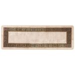 vidaXL Behúň MARSA Čierny 50 x 150 cm Polyester a PVC – Obrázok 2
