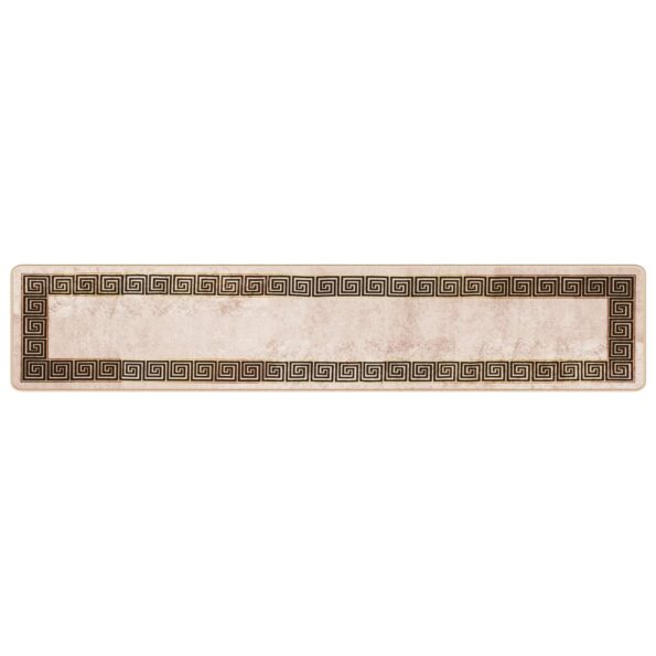 vidaXL Behúň MARSA Čierny 50 x 250 cm Polyester a PVC – Obrázok 2