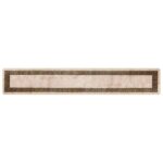 vidaXL Behúň MARSA Čierny 50 x 300 cm Polyester a PVC – Obrázok 2