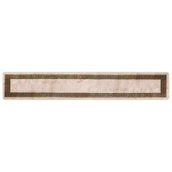 vidaXL Behúň MARSA Čierny 50 x 300 cm Polyester a PVC – Obrázok 2