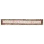 vidaXL Behúň MARSA Čierny 50 x 350 cm Polyester a PVC – Obrázok 2