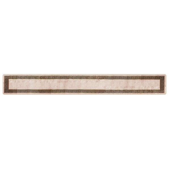 vidaXL Behúň MARSA Čierny 50 x 400 cm Polyester a PVC – Obrázok 2