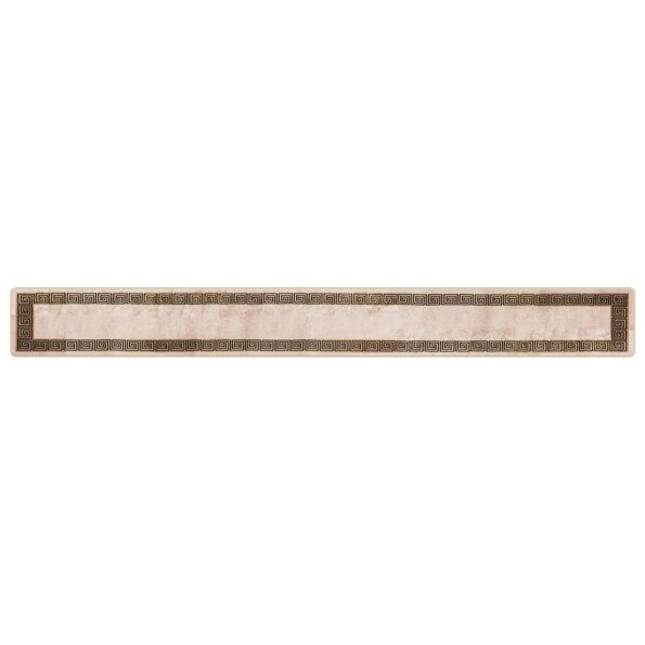 vidaXL Behúň MARSA Čierny 50 x 450 cm Polyester a PVC – Obrázok 2
