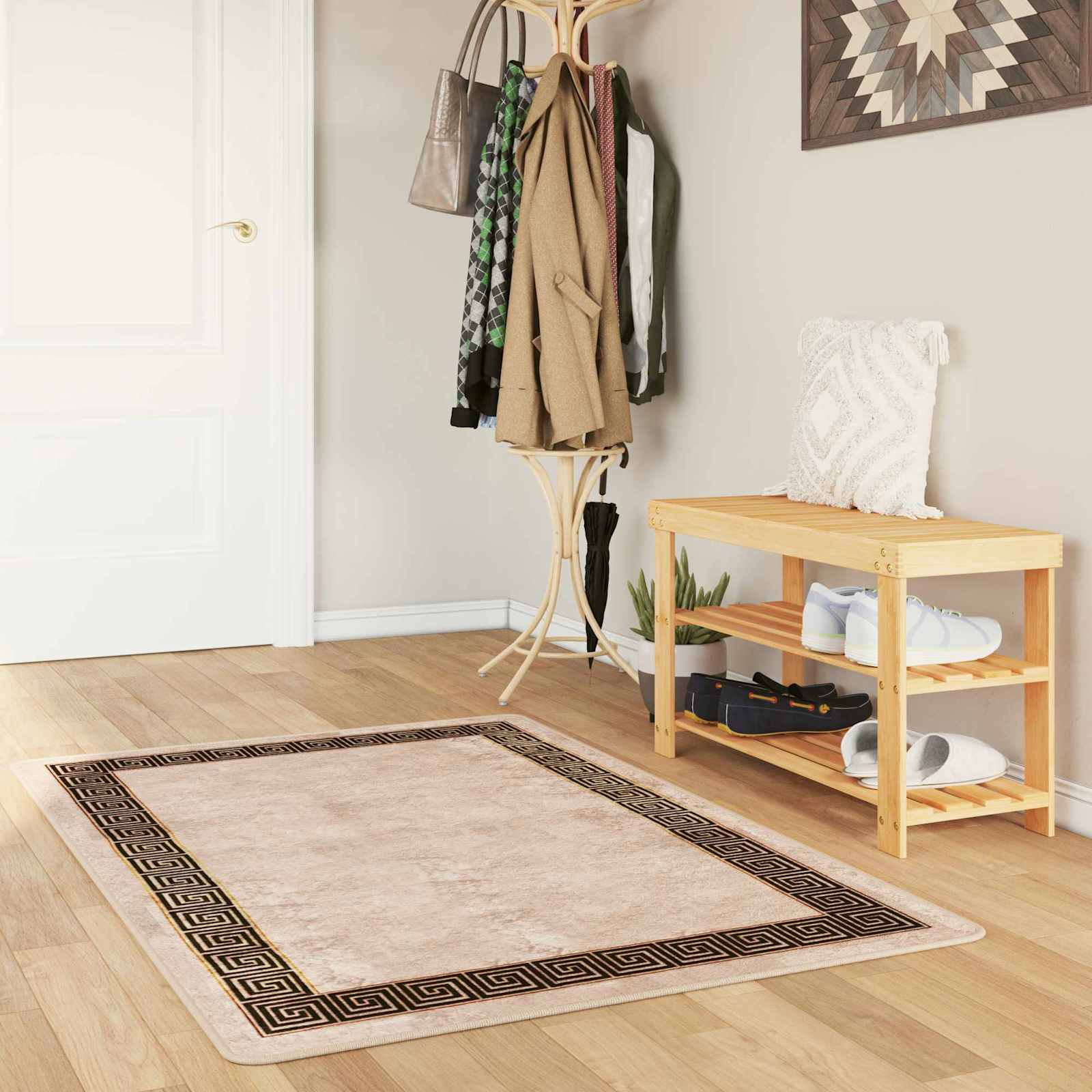 42023331_1.jpg vidaXL Behúň MARSA Čierny 80 x 200 cm Polyester a PVC – Obrázok 1