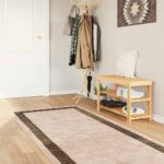 vidaXL Behúň MARSA Čierny 80 x 350 cm Polyester a PVC