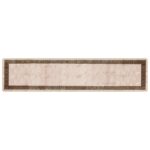 vidaXL Behúň MARSA Čierny 80 x 350 cm Polyester a PVC – Obrázok 2
