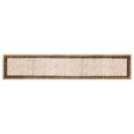 vidaXL Behúň MARSA Čierny 80 x 400 cm Polyester a PVC – Obrázok 2