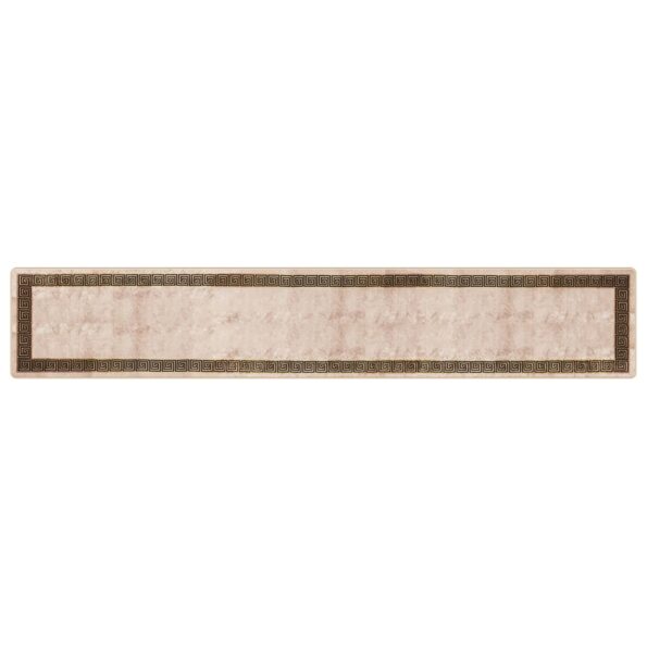 vidaXL Behúň MARSA Čierny 80 x 450 cm Polyester a PVC – Obrázok 2