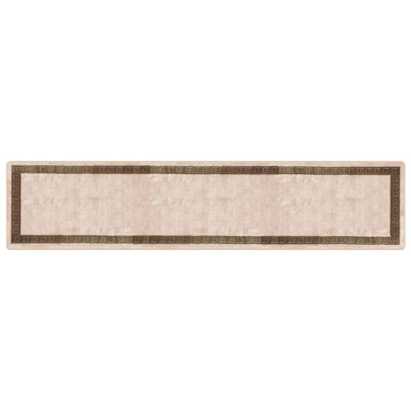 vidaXL Behúň MARSA Čierny 100 x 450 cm Polyester a PVC – Obrázok 2