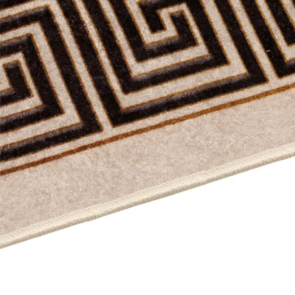 vidaXL Behúň MARSA Čierny 100 x 450 cm Polyester a PVC – Obrázok 3