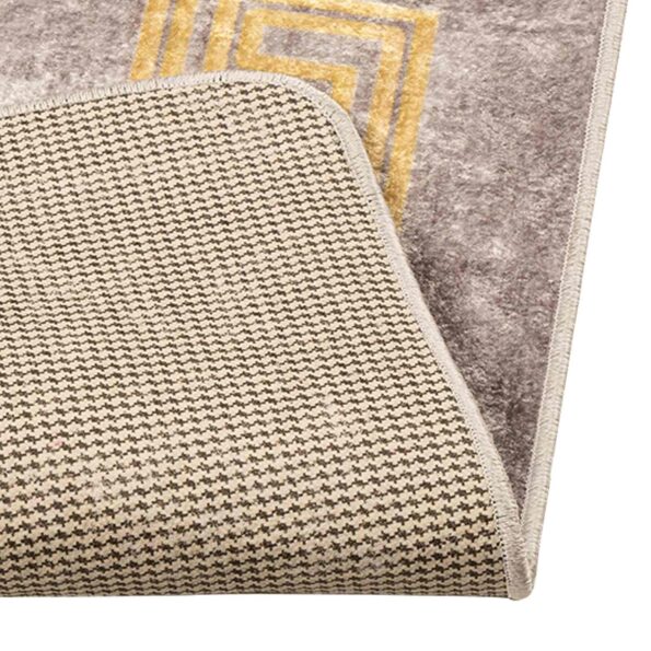 vidaXL Behúň MARSA Biely 50 x 250 cm Polyester a PVC – Obrázok 4
