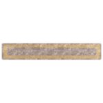 vidaXL Behúň MARSA Biely 50 x 300 cm Polyester a PVC – Obrázok 2