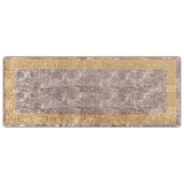 vidaXL Behúň MARSA Biely 80 x 200 cm Polyester a PVC – Obrázok 2