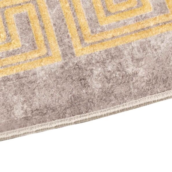 vidaXL Behúň MARSA Biely 80 x 250 cm Polyester a PVC – Obrázok 3