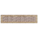 vidaXL Behúň MARSA Biely 80 x 350 cm Polyester a PVC – Obrázok 2