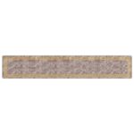 vidaXL Behúň MARSA Biely 80 x 450 cm Polyester a PVC – Obrázok 2