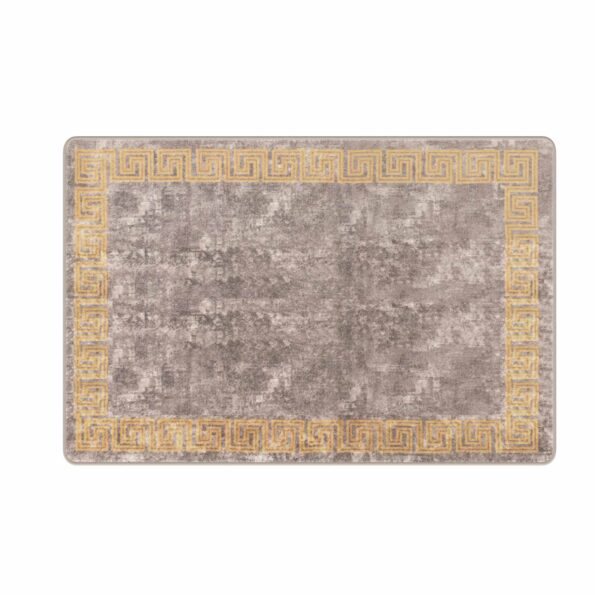 vidaXL Behúň MARSA Biely 100 x 150 cm Polyester a PVC – Obrázok 2