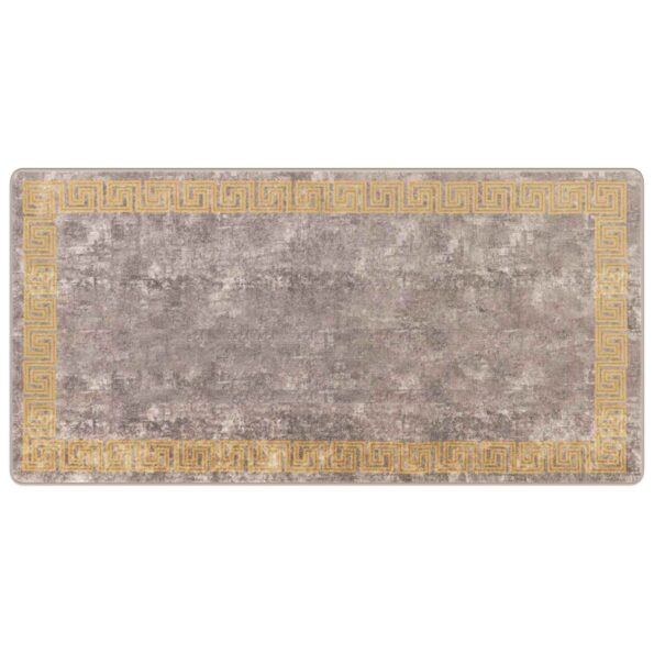 vidaXL Behúň MARSA Biely 100 x 200 cm Polyester a PVC – Obrázok 2