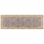 vidaXL Behúň MARSA Biely 100 x 300 cm Polyester a PVC – Obrázok 2