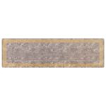 vidaXL Behúň MARSA Biely 100 x 350 cm Polyester a PVC – Obrázok 2