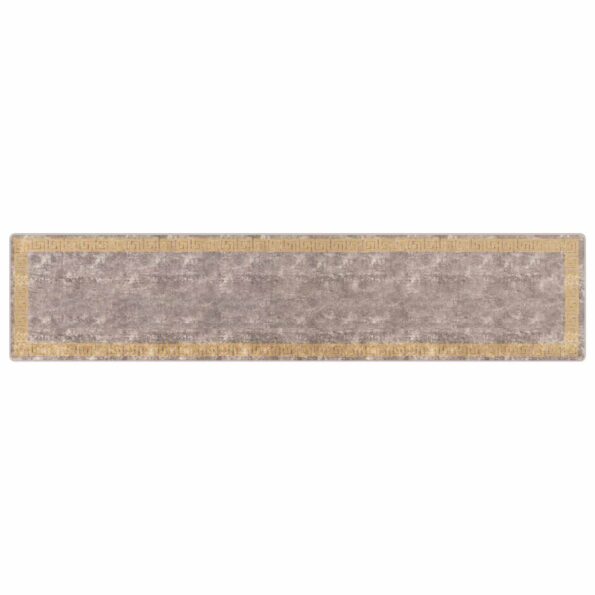 vidaXL Behúň MARSA Biely 100 x 450 cm Polyester a PVC – Obrázok 2