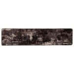 vidaXL Behúň MARSA Čierny 50 x 100 cm Polyester a PVC – Obrázok 2