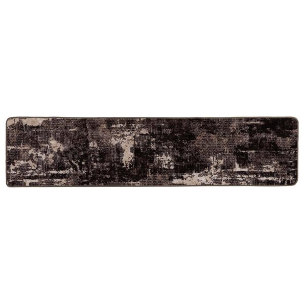 vidaXL Behúň MARSA Čierny 50 x 100 cm Polyester a PVC – Obrázok 2