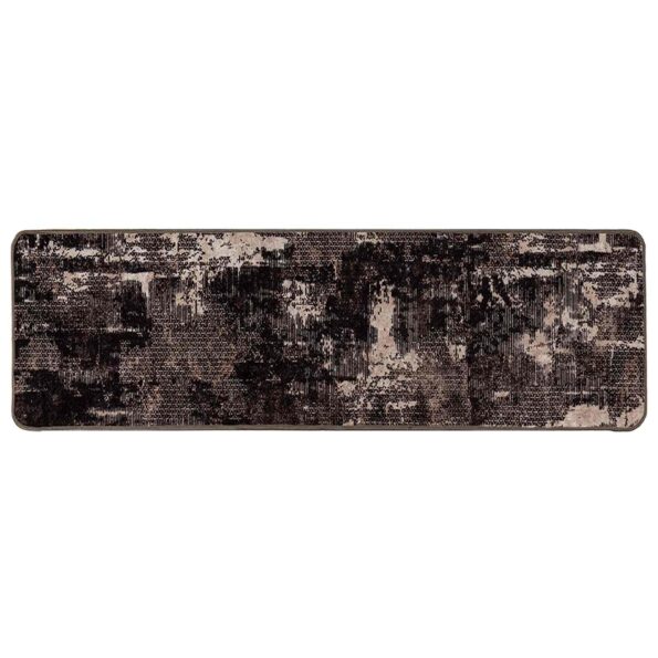 vidaXL Behúň MARSA Čierny 50 x 400 cm Polyester a PVC – Obrázok 2