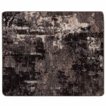 vidaXL Behúň MARSA Čierny 80 x 100 cm Polyester a PVC – Obrázok 2