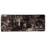 vidaXL Behúň MARSA Čierny 80 x 200 cm Polyester a PVC – Obrázok 2