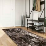 vidaXL Behúň MARSA Čierny 80 x 250 cm Polyester a PVC