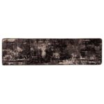 vidaXL Behúň MARSA Čierny 80 x 350 cm Polyester a PVC – Obrázok 2