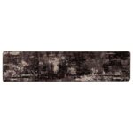 vidaXL Behúň MARSA Čierny 80 x 450 cm Polyester a PVC – Obrázok 2