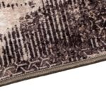 vidaXL Behúň MARSA Čierny 100 x 450 cm Polyester a PVC – Obrázok 3