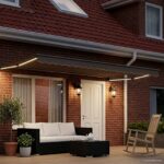 vidaXL Elektrický automatický rám markízy Antracit 4 x 2 m Hliník – Obrázok 3