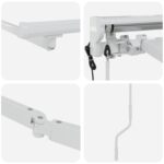 vidaXL Elektrický automatický rám markízy Biely 2,5 x 2 m Oceľ – Obrázok 6