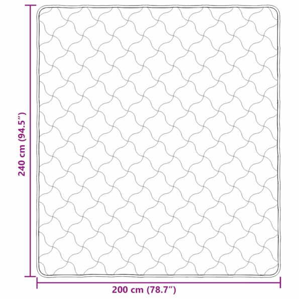 vidaXL Letná prikrývka Šnurovaný Sivohnedá 200 x 240 cm – Obrázok 10
