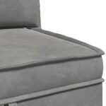 vidaXL Sofa s úložným priestorom Svetlosivá Zamat – Obrázok 8