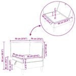 vidaXL Sofa s úložným priestorom Ružová Zamat – Obrázok 13