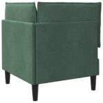 vidaXL Sofa s úložným priestorom Morská zelená Zamat – Obrázok 7