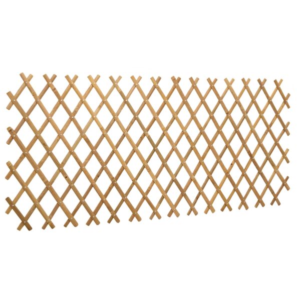 vidaXL Rozkladací trelážový plot 2 pcs Svetlohnedá 100 x 105 cm Bambus – Obrázok 3