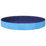 vidaXL Bazén pre psa Modrá Ø300 x 38 cm Hustý PVC – Obrázok 3
