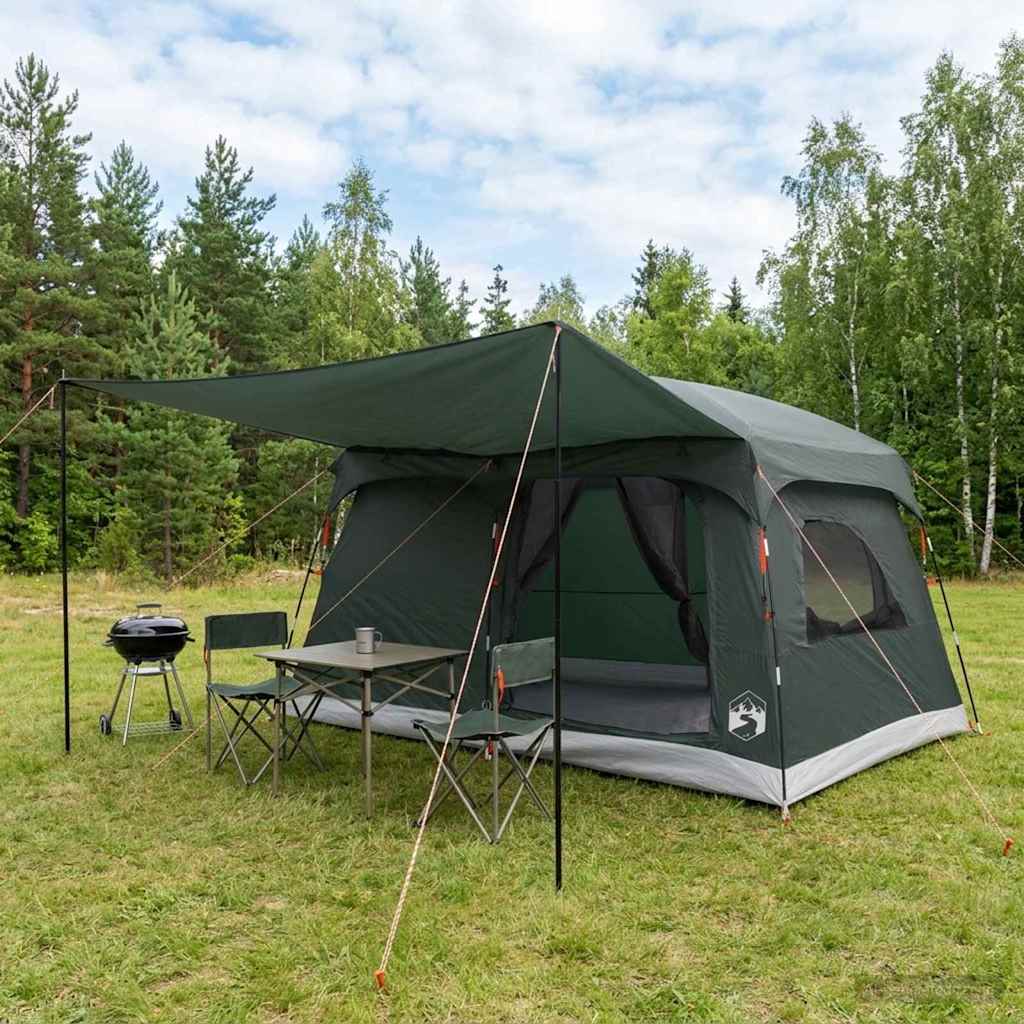 42028492_1.jpg vidaXL Rodinný stan Armádna zelená 320 x 210 x 180 cm Polyester – Obrázok 1